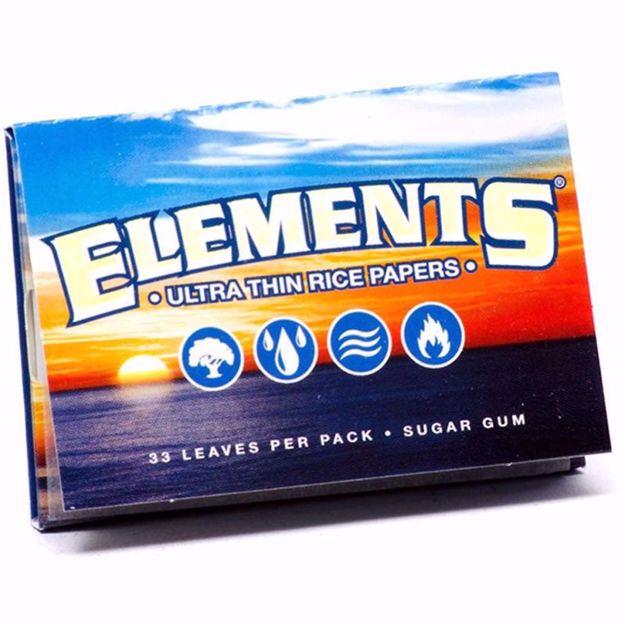 	ELEMENT'S 1 1/2 SIZE ULTRA THIN RICE ROLLING PAPERS