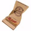 RAW 1 1/4 SIZE ARTESANO NATURAL UNREFINED ROLLING PAPERS + TIPS + TRAY