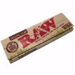 RAW ORGANIC HEMP SINGLEWIDE SINGLE WINDOW NATURAL UNREFINED ROLLING PAPERS