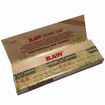 RAW ORGANIC HEMP SINGLEWIDE SINGLE WINDOW NATURAL UNREFINED ROLLING PAPERS