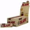 RAW ORGANIC HEMP SINGLEWIDE SINGLE WINDOW NATURAL UNREFINED ROLLING PAPERS