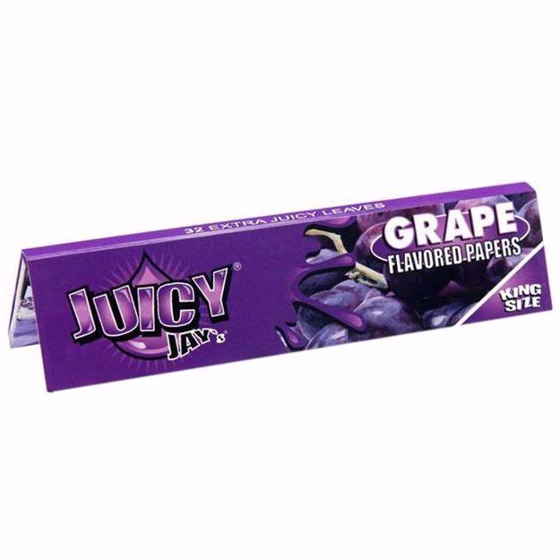 JUICY JAY'S KING SIZE GRAPE FLAVORED ROLLING PAPERS