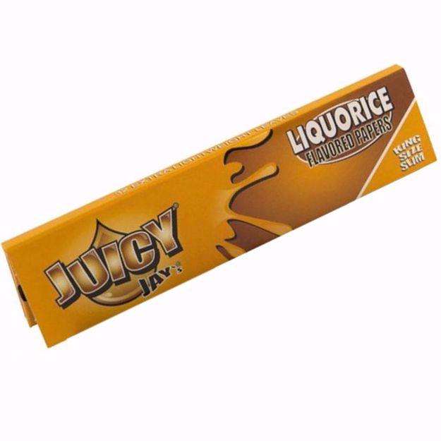 JUICY JAY'S KING SIZE LIQUORICE FLAVORED ROLLING PAPERS