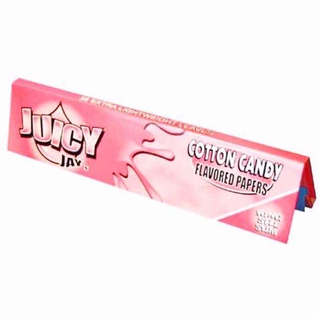 JUICY JAY'S KING SIZE COTTON CANDY FLAVORED ROLLING PAPERS