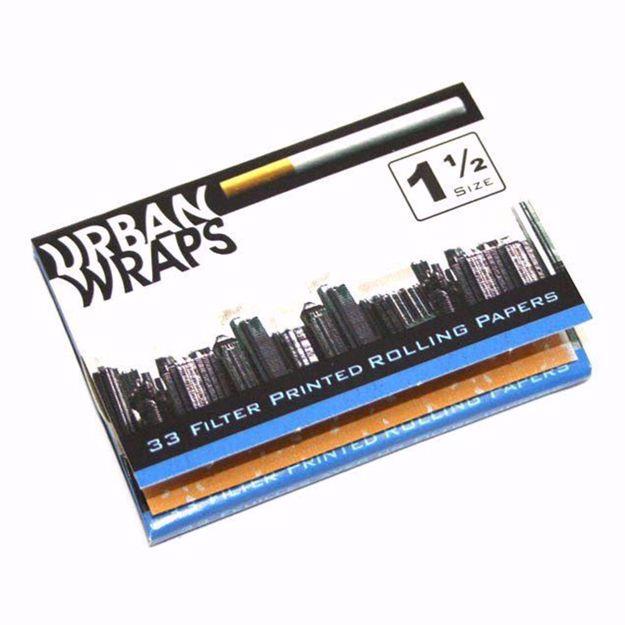 URBAN WRAPS 1 1/2 SIZE PRINTED ROLLING PAPERS