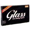 GLASS 1 1/4 SIZE CELLULOSE ROLLING PAPERS