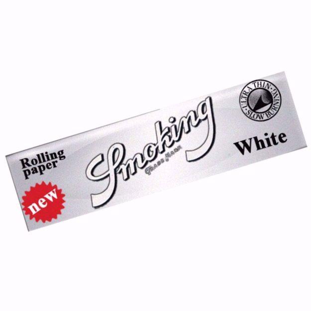 SMOKING WHITE 1 1/4 SIZE ROLLING PAPERS