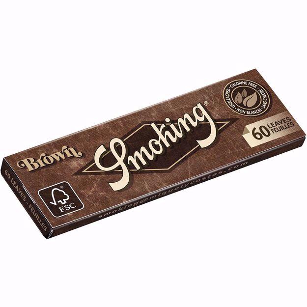 SMOKING BROWN #8 SINGLE WIDE ROLLING PAPERS	
