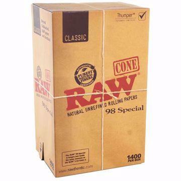 RAW CLASSIC 1400 BOX 98 SPECIAL BULK PRE ROLLED CONES