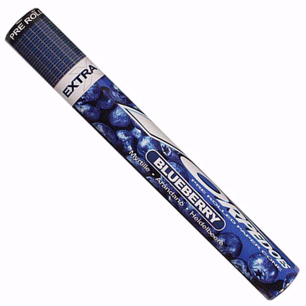 TORPEDOES BLUEBERRY FLAVORED XXL SIZE PRE ROLLED CONES