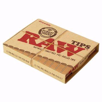 RAW Authentic Pre-Rolled Tips, 200 Tips per Bag 1 bag (200 tips) - Pa, 9,49  €