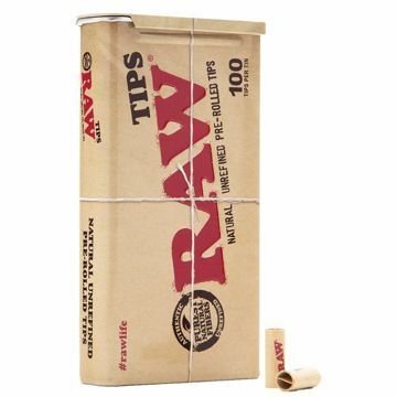 Raw Pre-Rolled Rolling Tips • 200 Per Bag