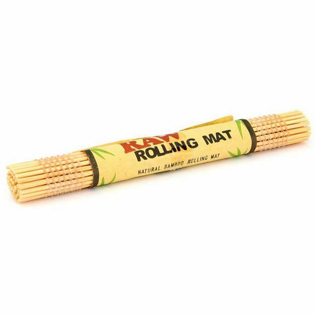 RAW NATURAL BAMBOO ROLLING MAT