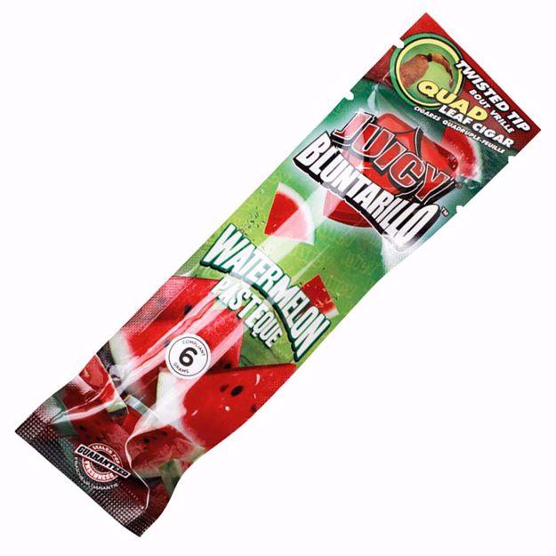 JUICY BLUNTARILLO WATERMELON FLAVORED QUAD LEAF CIGARS