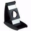 DOUBLE BLADE STYLE BLACK CIGAR CUTTER