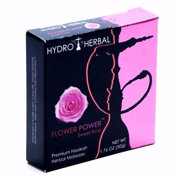 HYDRO HERBAL FLOWER POWER SHISHA (ROSE)