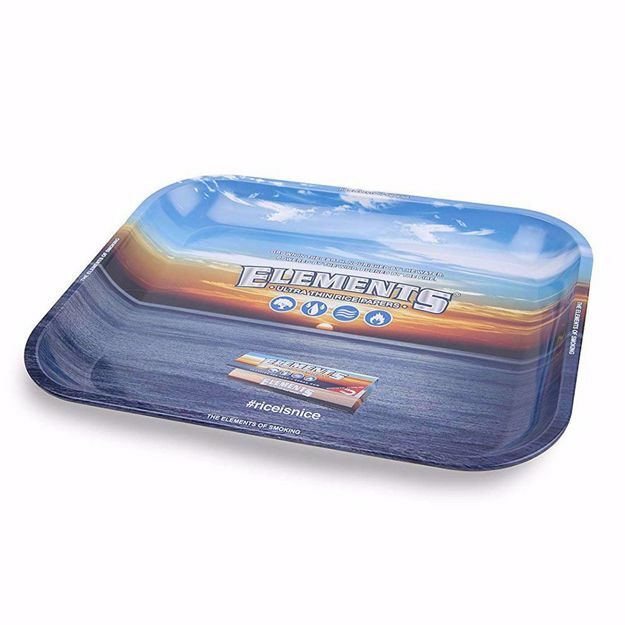 ELEMENTS METAL ROLLING TRAY LARGE