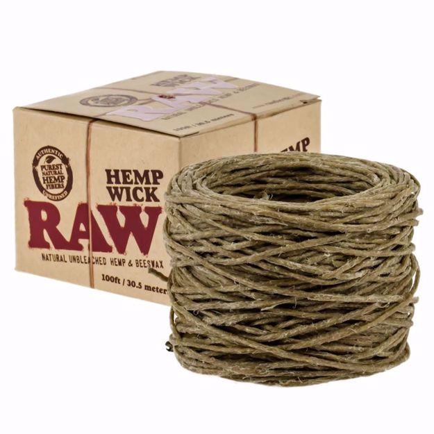 RAW Hemp Wick - 100ft - 1ct