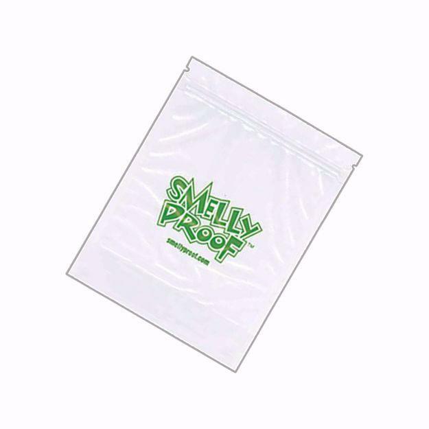 SMELLY PROOF LARGEG CLEAR STAND UP BAGS