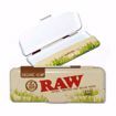 ROLLING SUPREME METAL 1 1/4 SIZE ROLLING PAPER CASE - RAW ORGANIC DESIGN