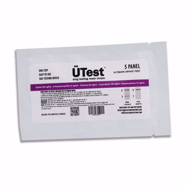 UTEST 5 PANEL ULTIMATE OPIATE TEST KIT 