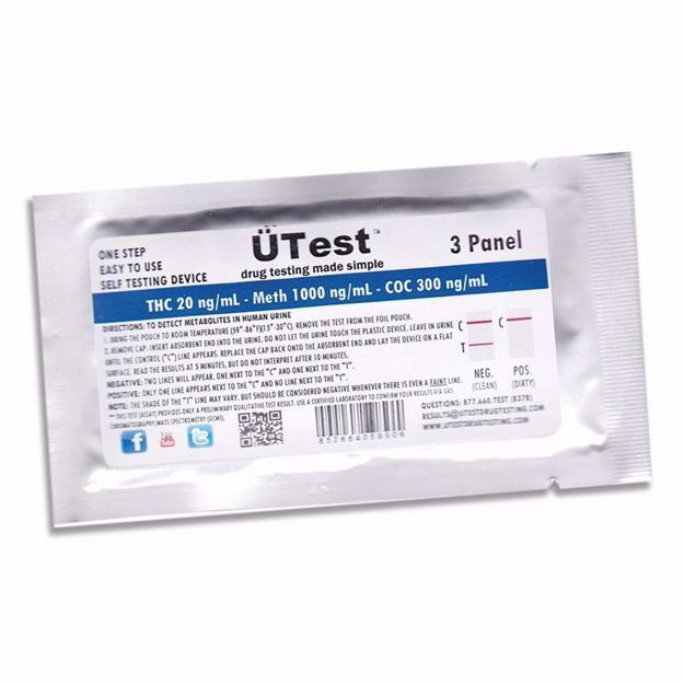 UTEST 3 PANEL TEST KIT