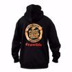 RAW X-LARGE BLACK ZIPPER HOODIE