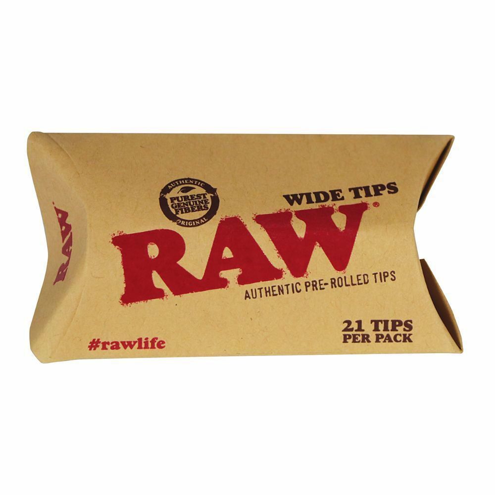 RAW Pre-Rolled Wide Tips